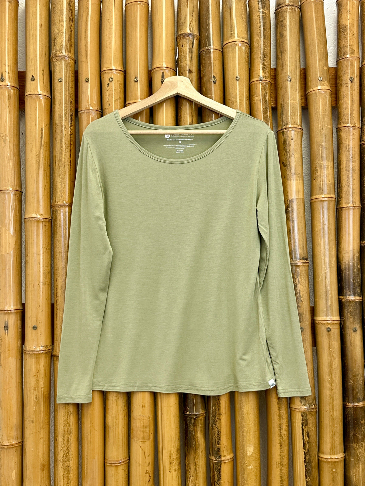 FR36KWENSI Select- Women's Bamboo Lounge Long Sleeve T-Shirt