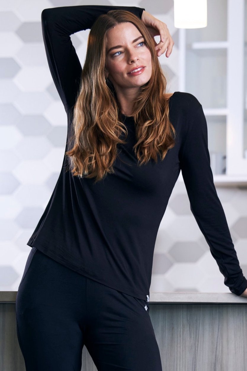 FR36KWENSI Select- Women's Bamboo Lounge Long Sleeve T-Shirt